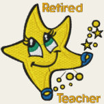 Retired Teacher Embroidered Shirt