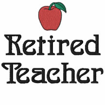 Retired Teacher Embroidered Shirt