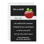 Retired Teacher Party Invitation