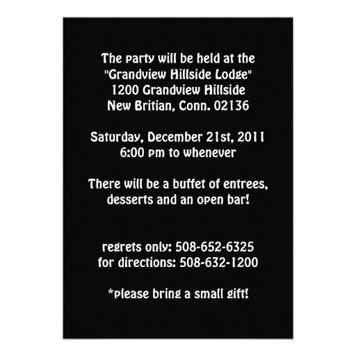 Retired Teacher Party Invitation
