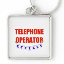 Retired Telephone Operator Key Chains