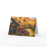 Retired Truck Greeting Cards