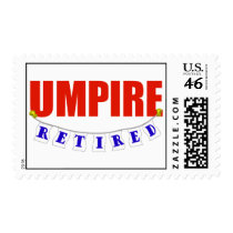 Retired Umpire postage