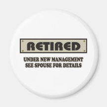 RETIRED. Under New Management Magnet