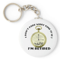 Retired watch key chain