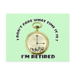 Retired watch postcard