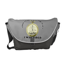 Retired watch Rickshaw Messenger Bag