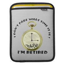 Retired watch Rickshaw Sleeve Ipad Sleeve