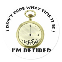Retired watch stickers