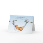 Retirement Bear Hammock Greeting Card