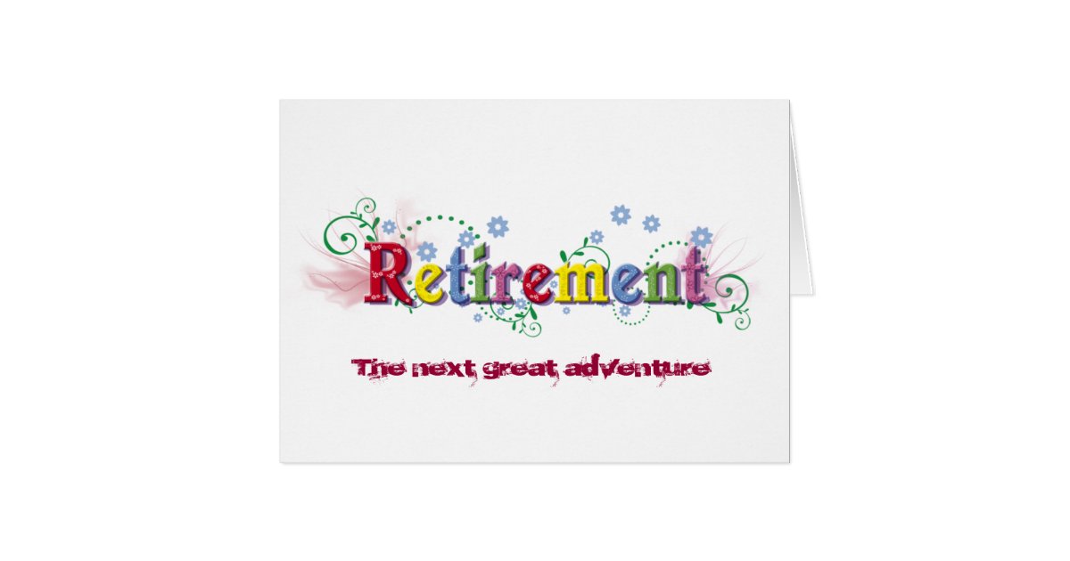 Retirement Bliss Card 