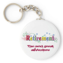 Retirement Bliss Key Chain