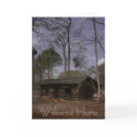 Retirement Cabin, Welcome Home cards by phipix Retirement Cabin, Welcome Home cards