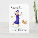 Retirement Card for a Woman card