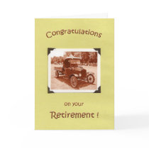 Retirement Congratulations cards