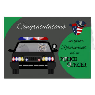 Police Retirement Cards | Zazzle