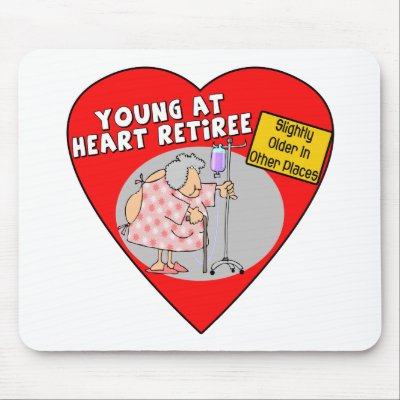 Retirement Gifts and Retirement T shirts Mousepad by retirementgifts