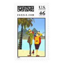 Retirement is Fun Postage Stamp