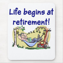 Retirement Mouse Pad mousepads