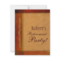 Retirement or Event Invitations invitations