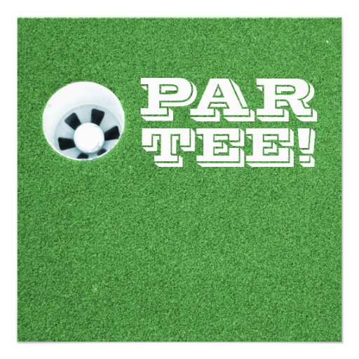 Retirement Party - Golf Theme - PAR-TEE! Custom Invites