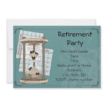 Retirement Party Personalized Announcements