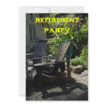 RETIREMENT PARTY INVITATION