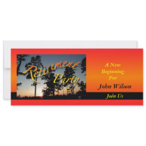 Retirement Party Invitation Sunset