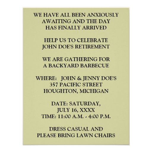 Retirement Party Invitations Best Friend Labrador