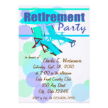 Retirement Party/ Lounge Chairs Custom Invites
