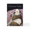 Retirement party olde english bulldogge invitation cards by ritmoboxer Retirement party olde english bulldogge invitation cards