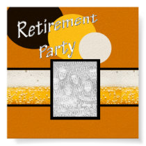 RETIREMENT PARTY PHOTO AUTOGRAPH POSTER posters
