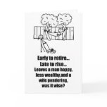 RETIREMENT PONDERING.......GREAT RETIREMENT CARD