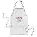 "Retirement Schedule" Funny Gifts aprons