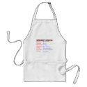 Retirement Schedule -Funny Retirement Gifts aprons by gailg1957 Retirement Schedule -Funny Retirement Gifts aprons