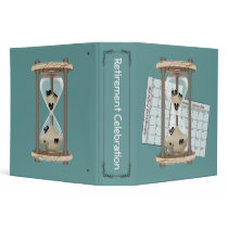 Retirement Scrapbook Vinyl Binders