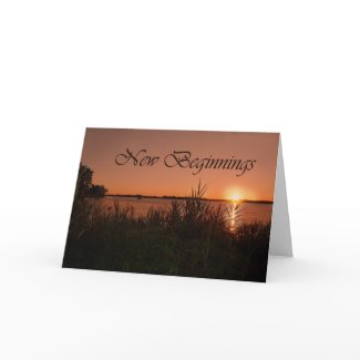 Retirement Sunrise card