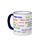 Retirement Swear Words Classic mugs