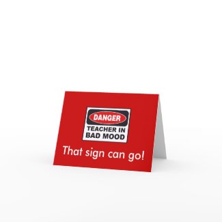 Retirement - Teacher card