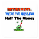 Retirement twice the husband posters