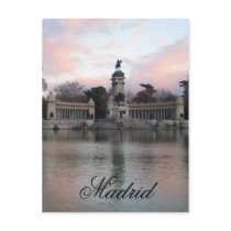 Retiro Park, Madrid, Spain Post Card