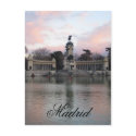 Retiro Park, Madrid, Spain postcards