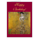 Retrato de Adela Bloch-Bauer de Gustavo Klimt Felicitación