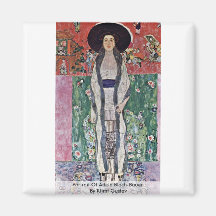 Retrato de Adela Bloch-Bauer de Klimt Gustavo Imán De Frigorifico