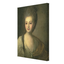 Retrato de Alejandra P. Struyskaya 1772 Impresión En Lona