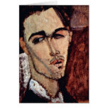 Retrato de Celso Laga de Amedeo Modigliani Felicitación