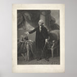 Retrato de GEORGE WASHINGTON de Henry S. Sadd Poster