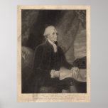 Retrato de GEORGE WASHINGTON del salvaje de Edward Poster