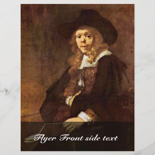 Retrato de Gerard De Lairesse By Rembrand Tarjetones