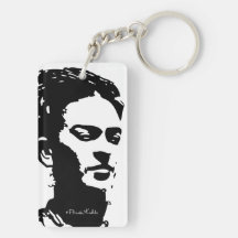 Retrato de la sombra de Frida Llaveros